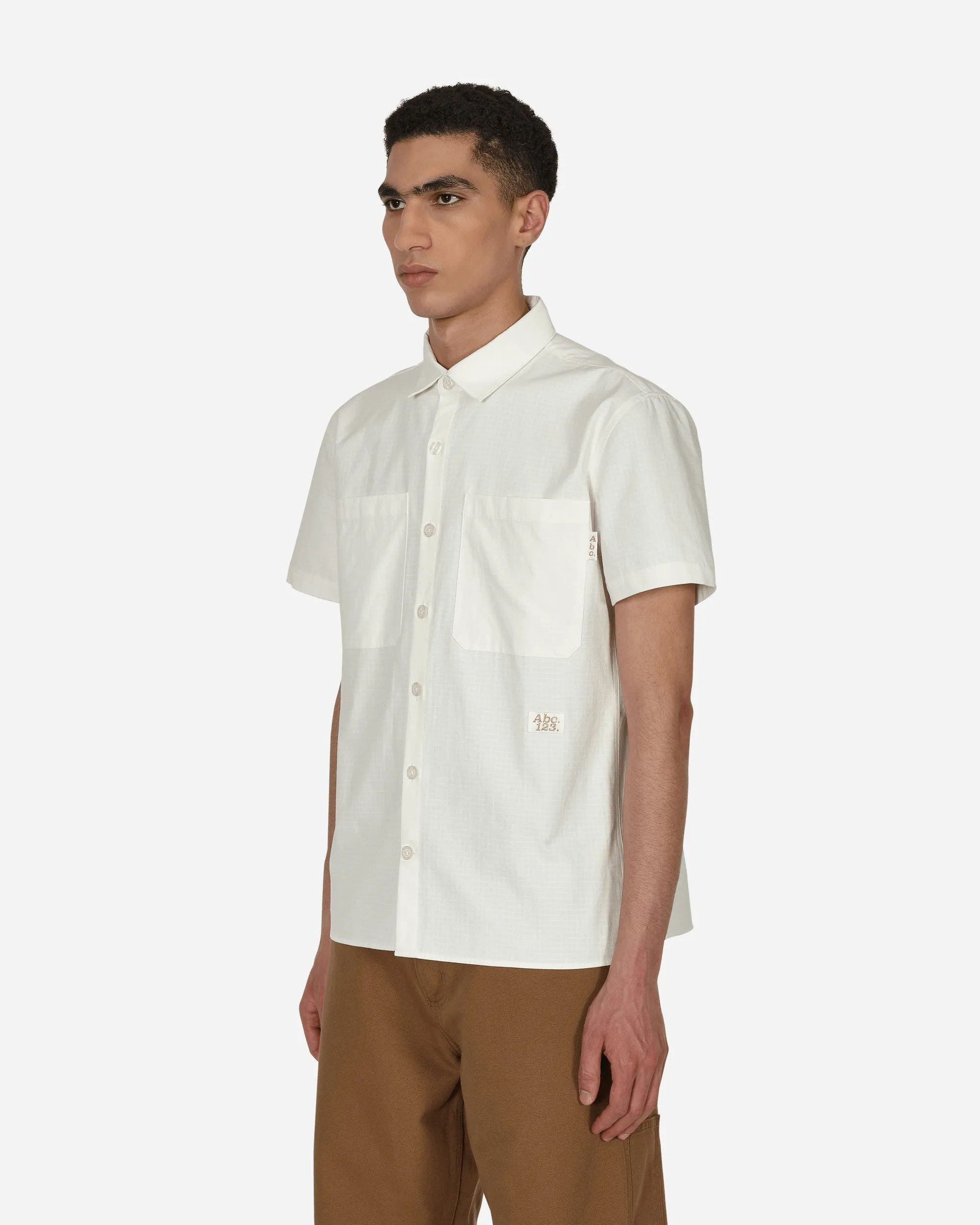 Abc. 123. Studio Work Shirt White