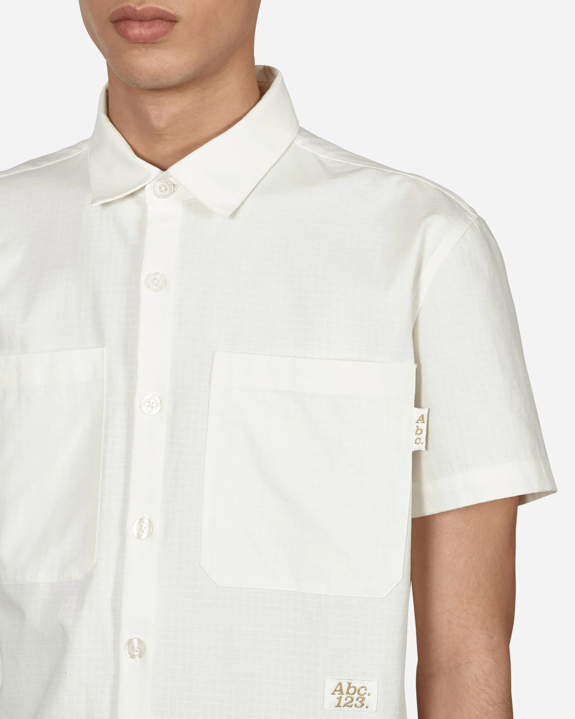 Abc. 123. Studio Work Shirt White