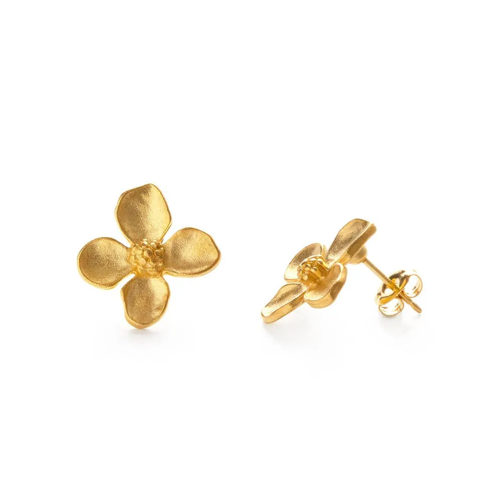 Amano Studio - Dogwood Flower Stud Earrings