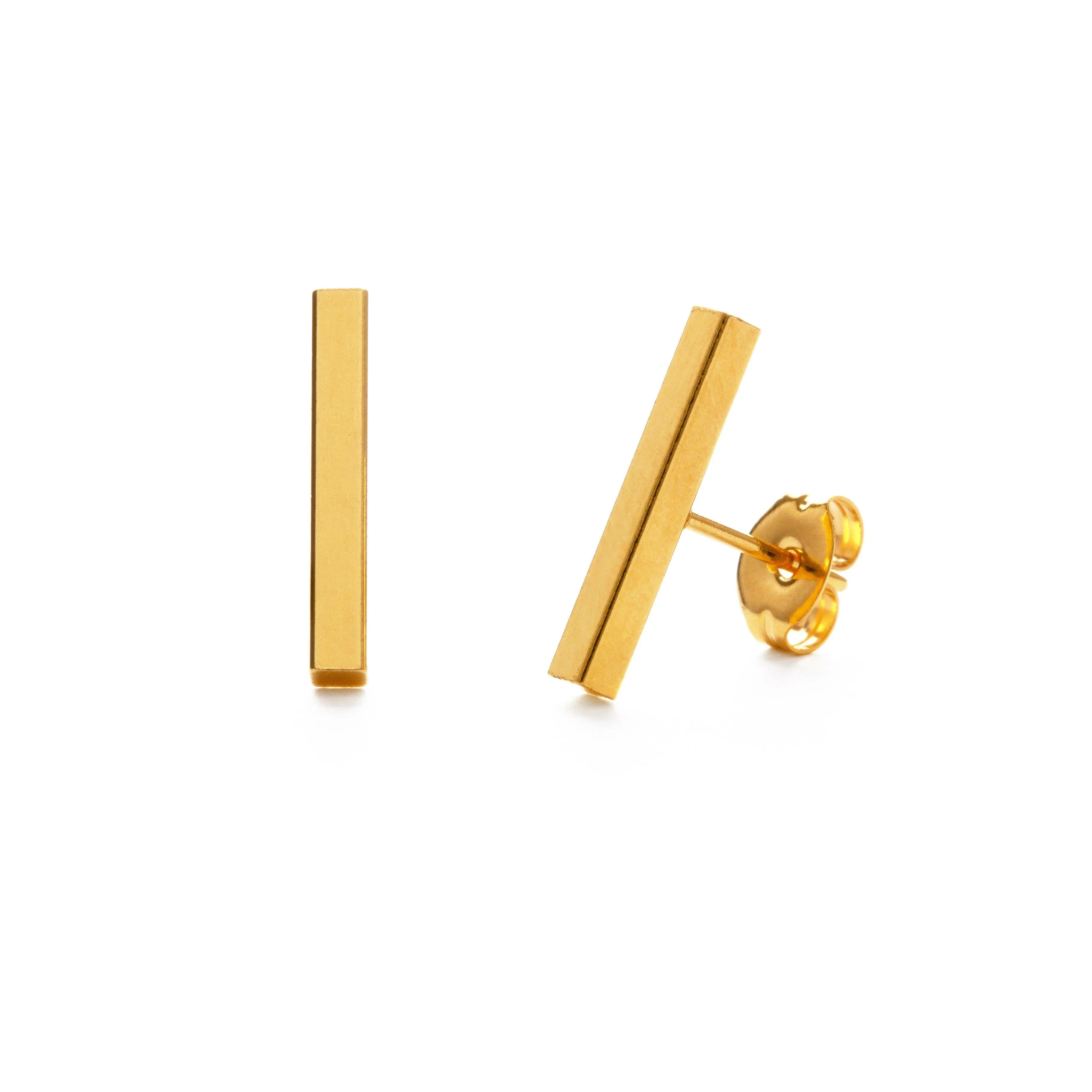 Amano Studio - Gold Bar Studs