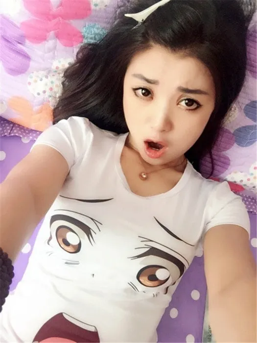 Anime Face Tee