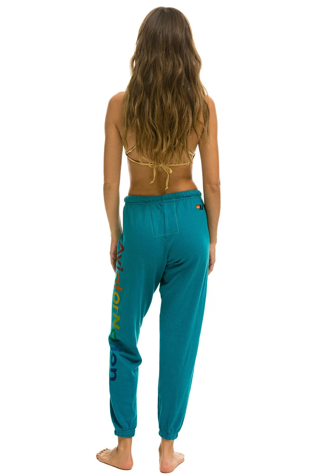 AVIATOR NATION NORTH SHORE SWEATPANTS - TEAL