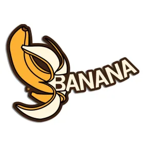 Banana Die-Cut Sticker