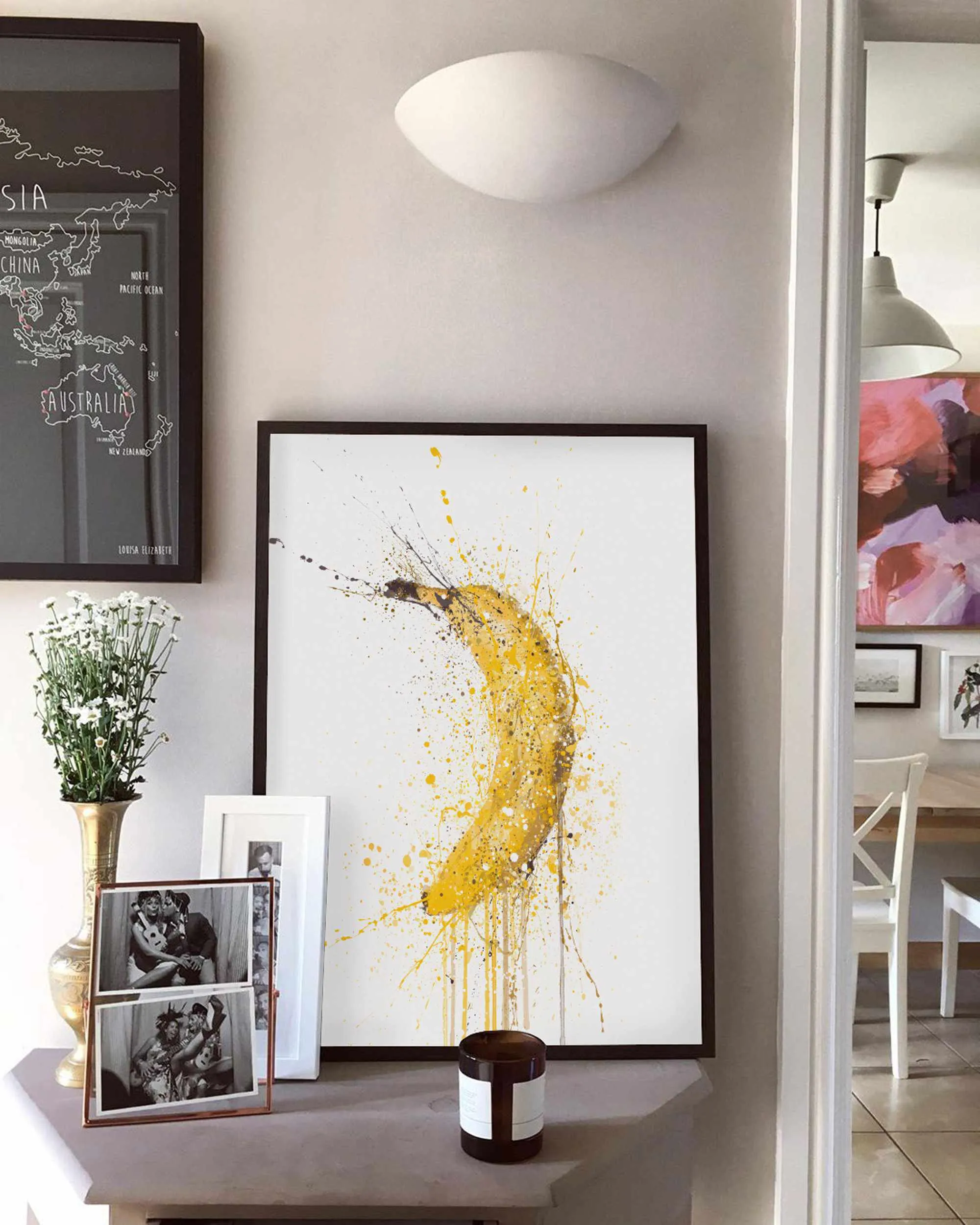 Banana Fruit Wall Art Print