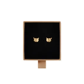 Bear Face Earrings