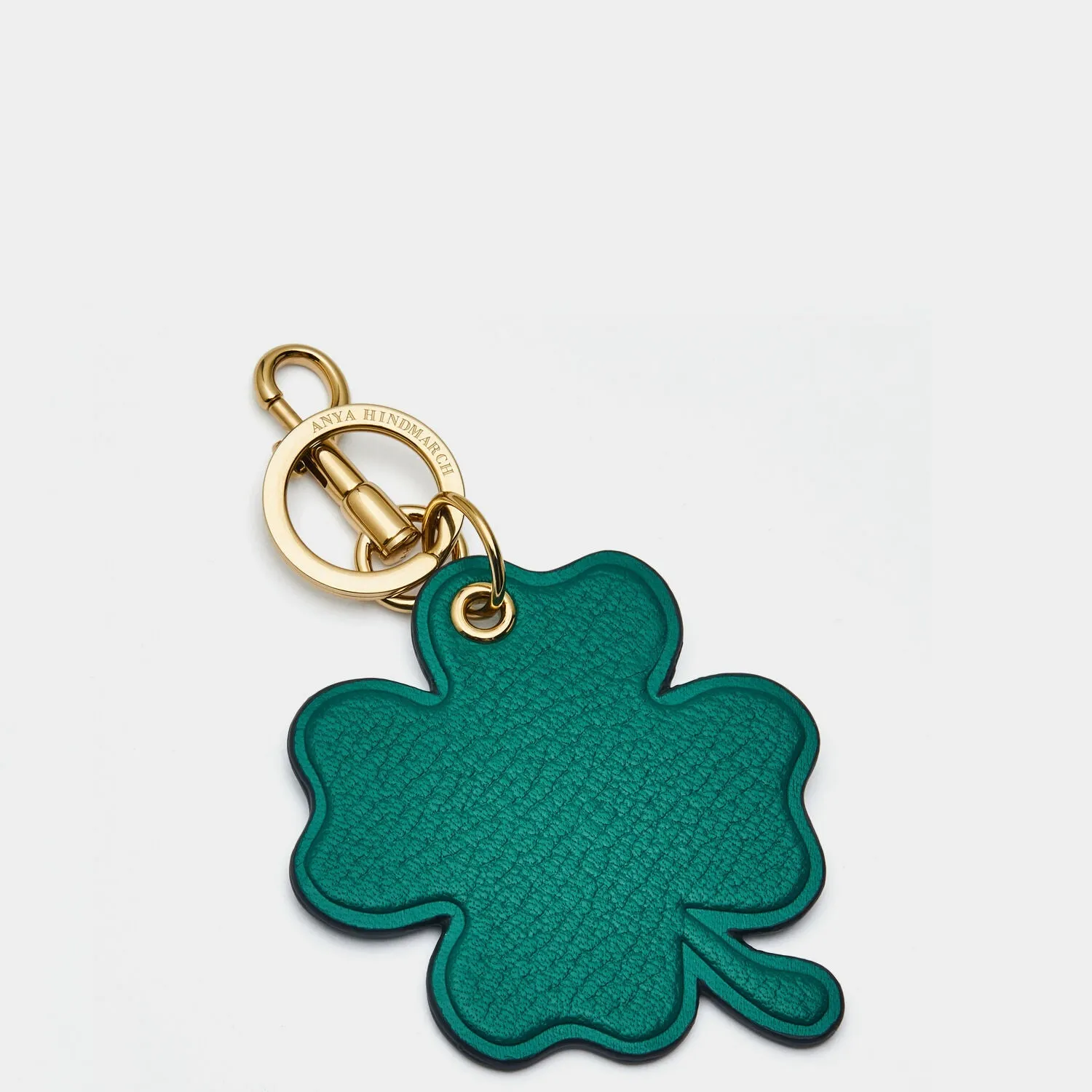 Customizable Lucky Clover Charm - Personalized Good Luck Accessory