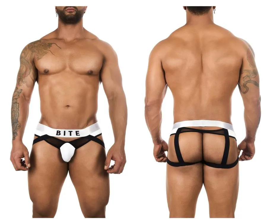 BiteWear Tuxedo Banana Jockstrap