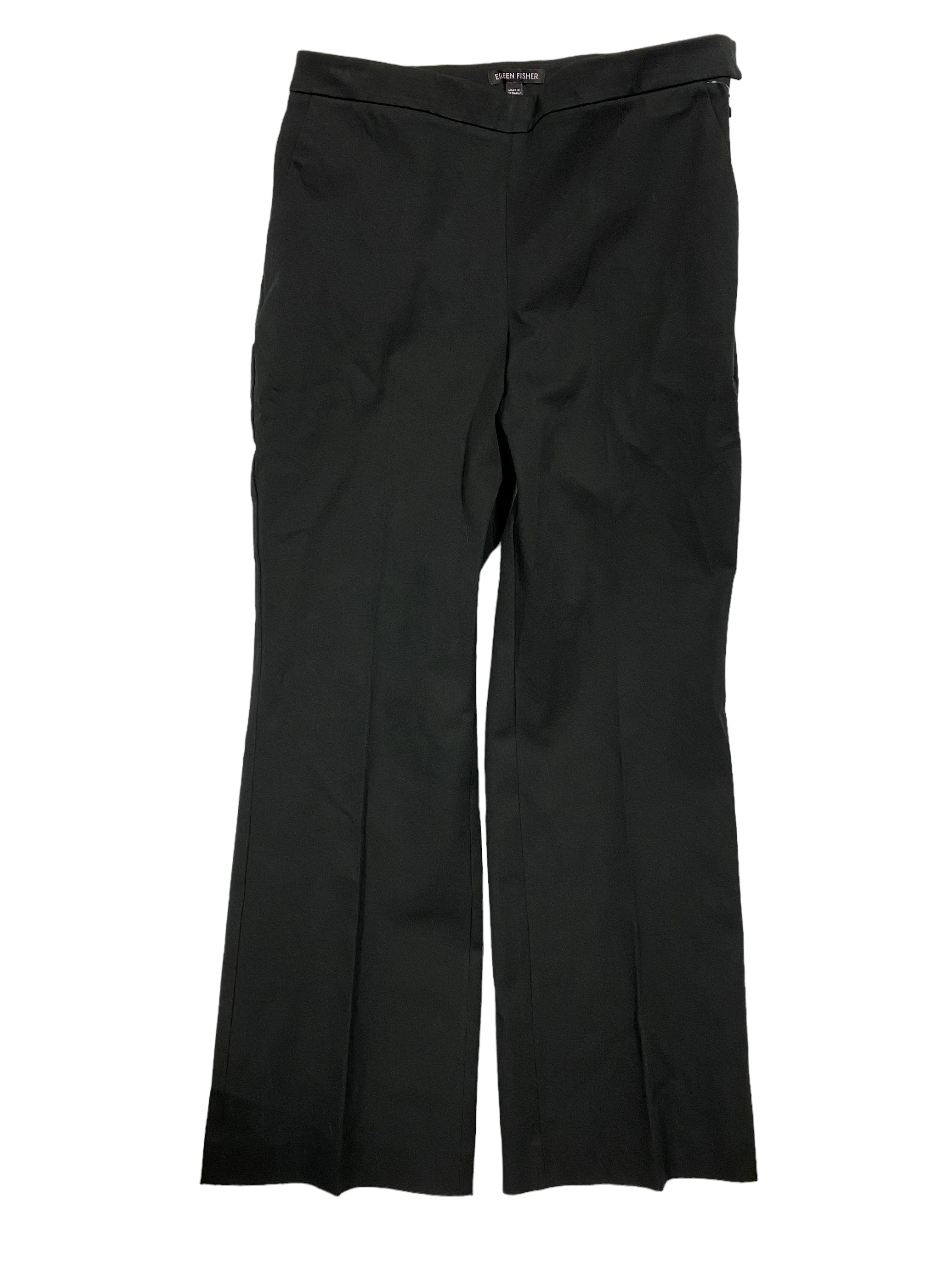 Black Pants Designer Eileen Fisher, Size 6