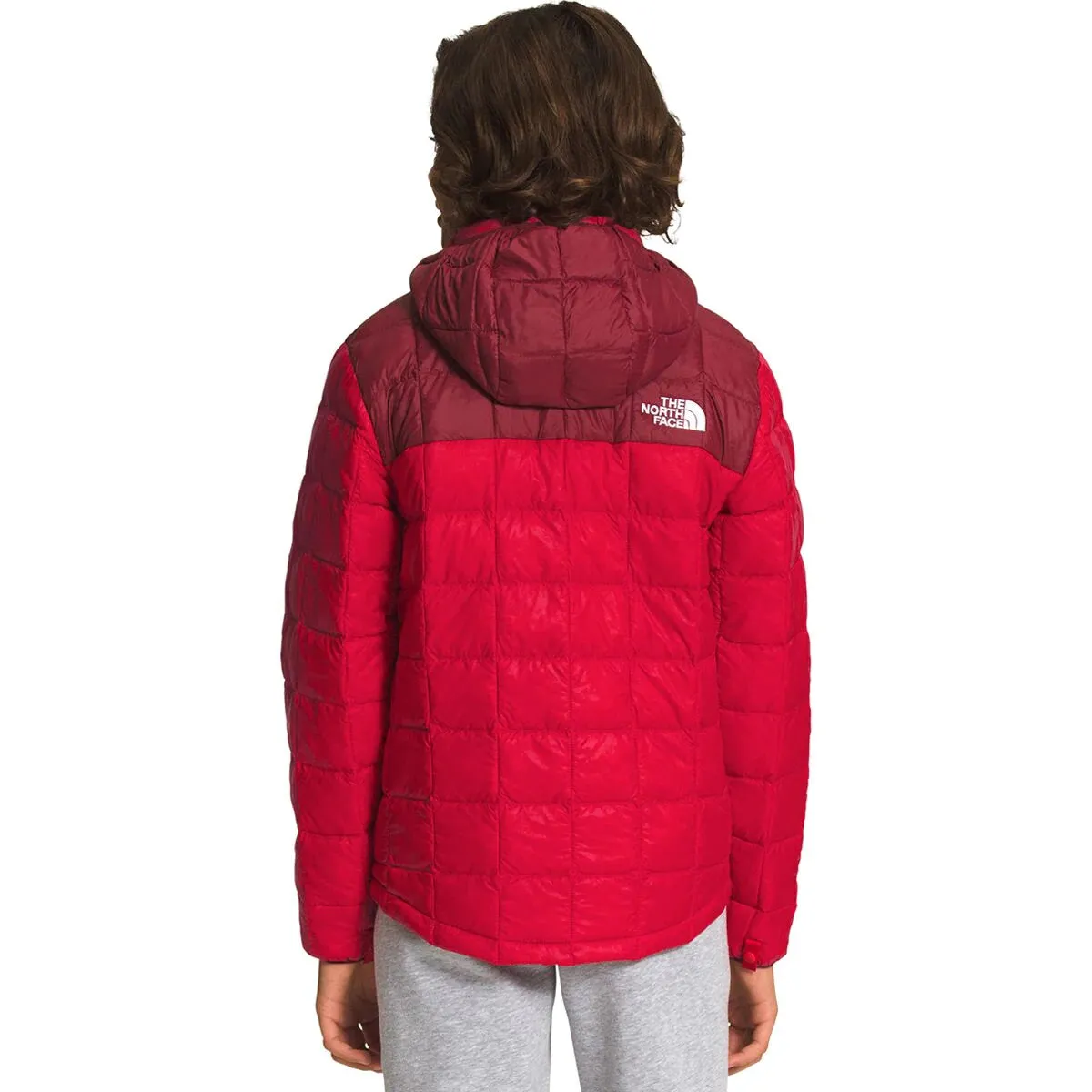 Boys' The North Face | ThermoBall Eco Hooded Jacket | TNF Red