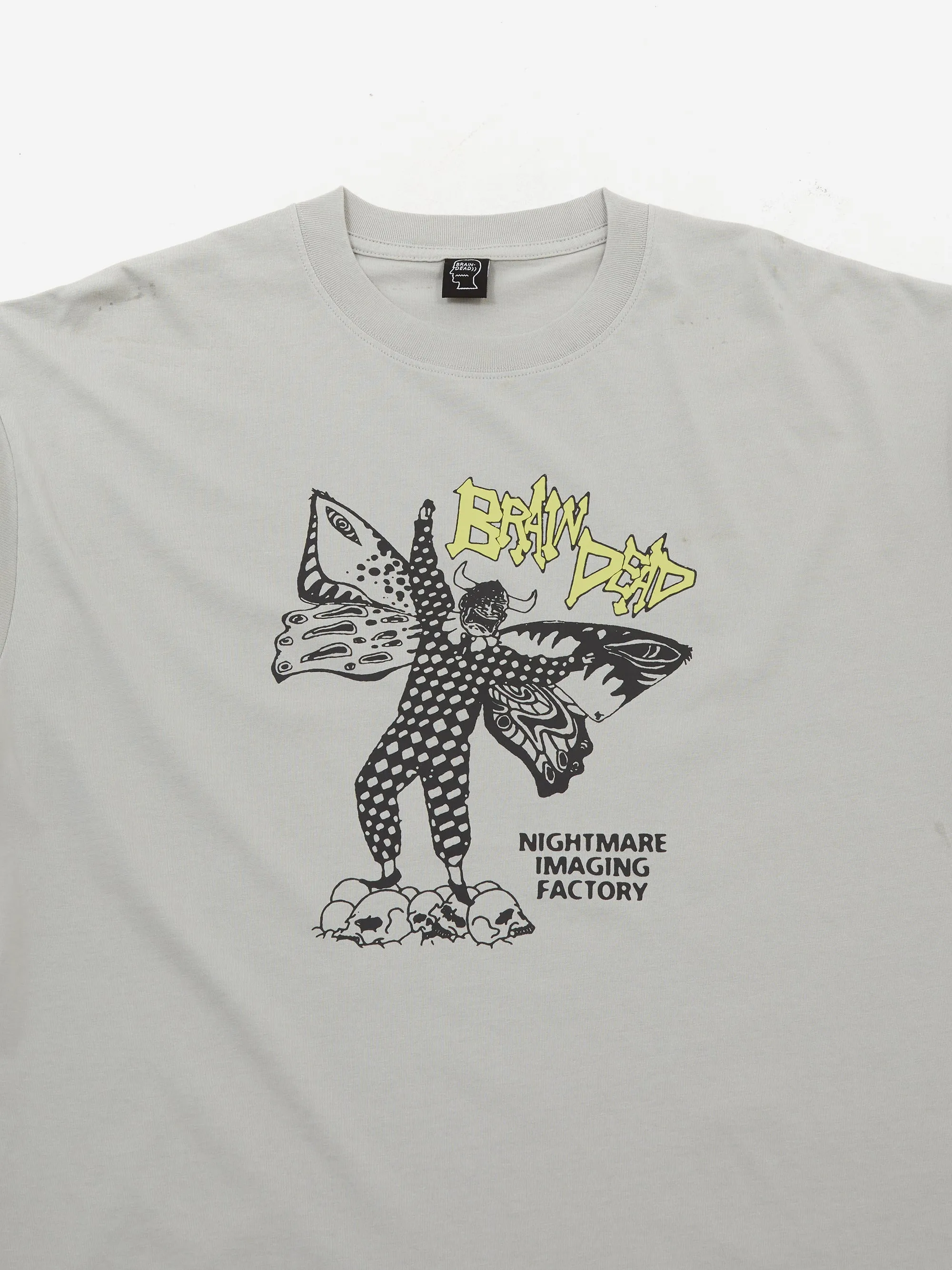 Brain Dead Nightmare Factory Cement T-Shirt - Cement