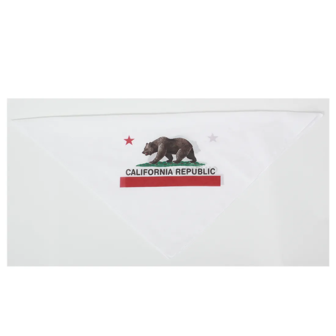 California Flag Bandana Republic Bear