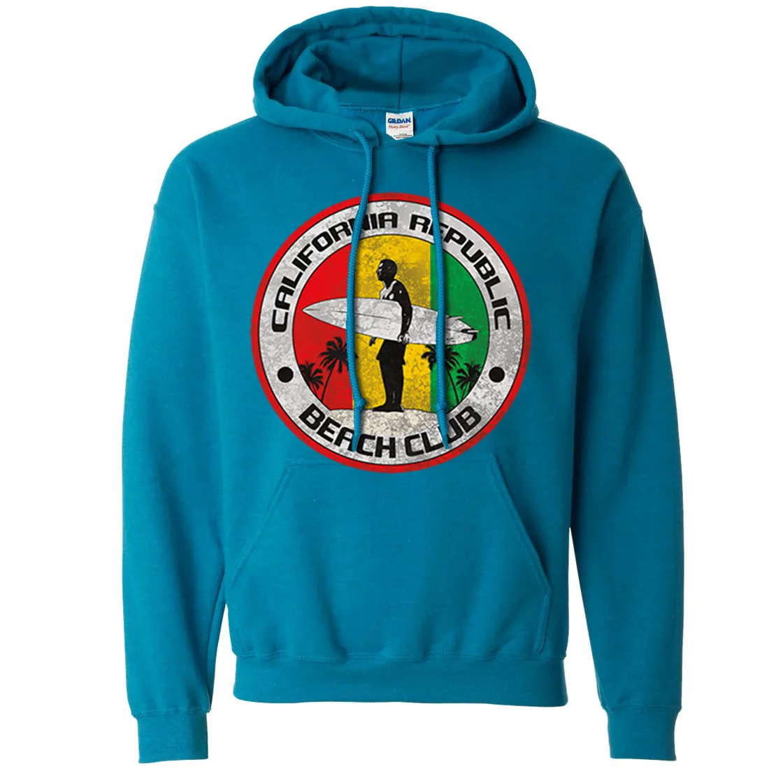 California Republic Beach Club Sweatshirt Hoodie