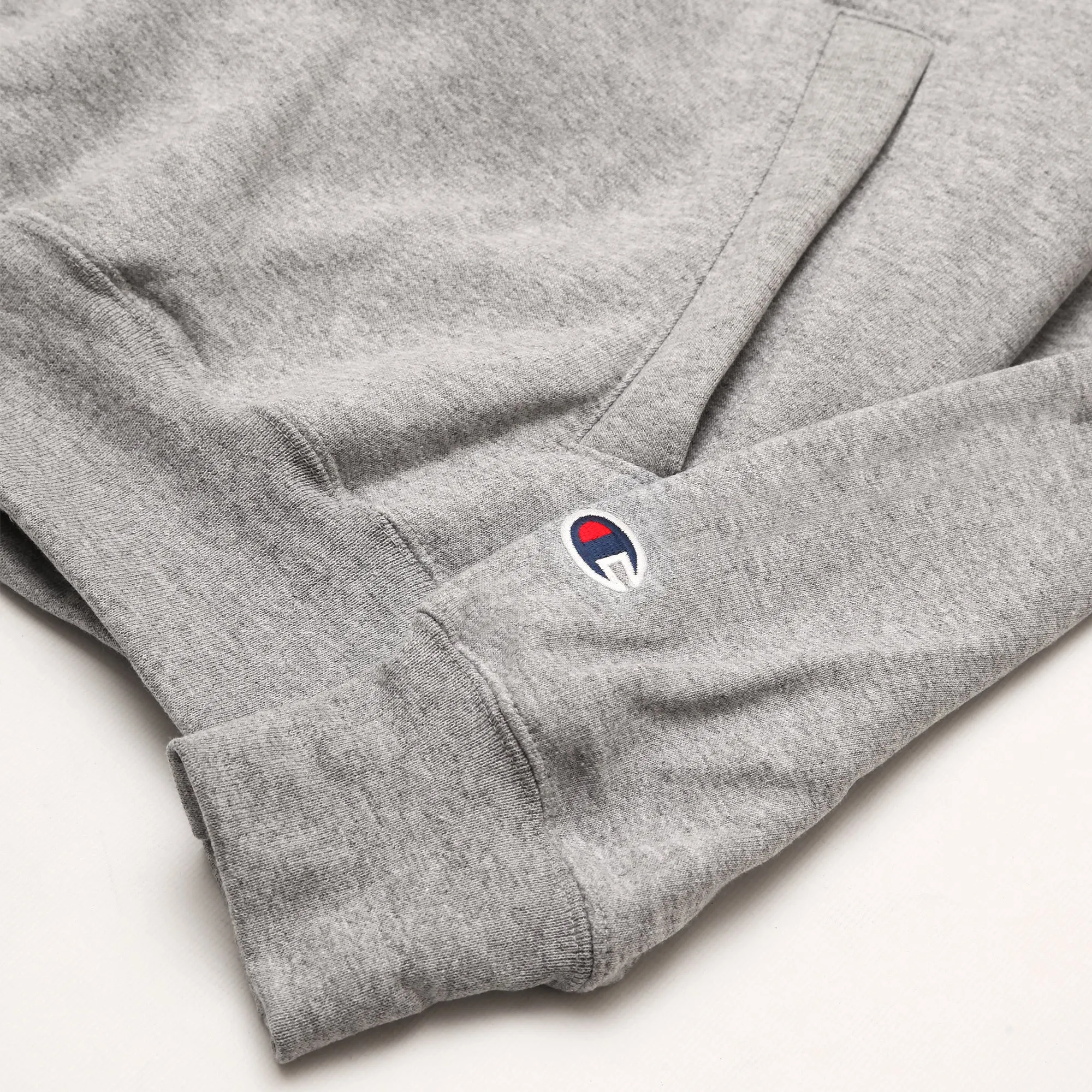 Champion - 9oz Quarter Zip - Grey Heather