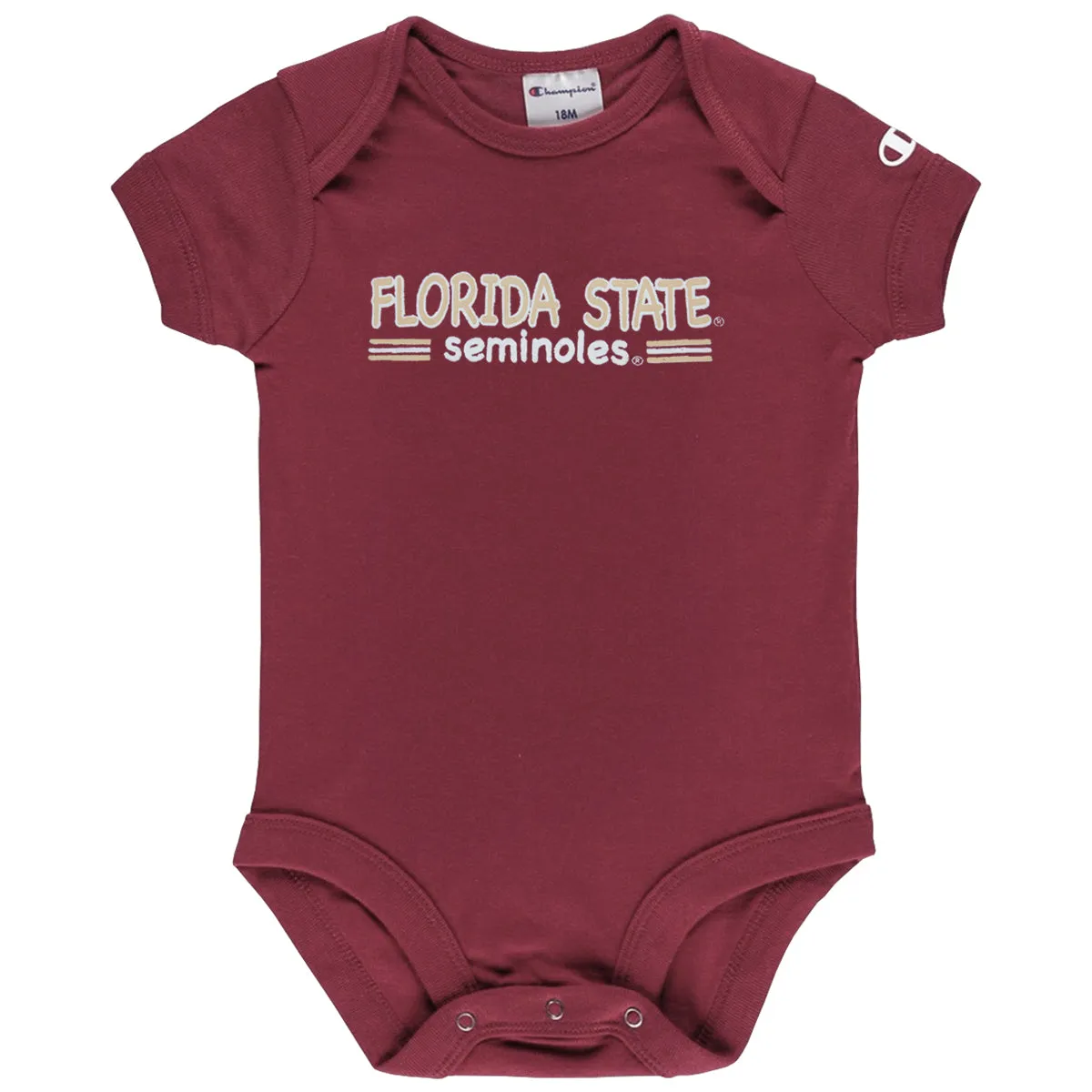 Champion Infant Florida State 3pk Onesies - Garnet/Grey/White