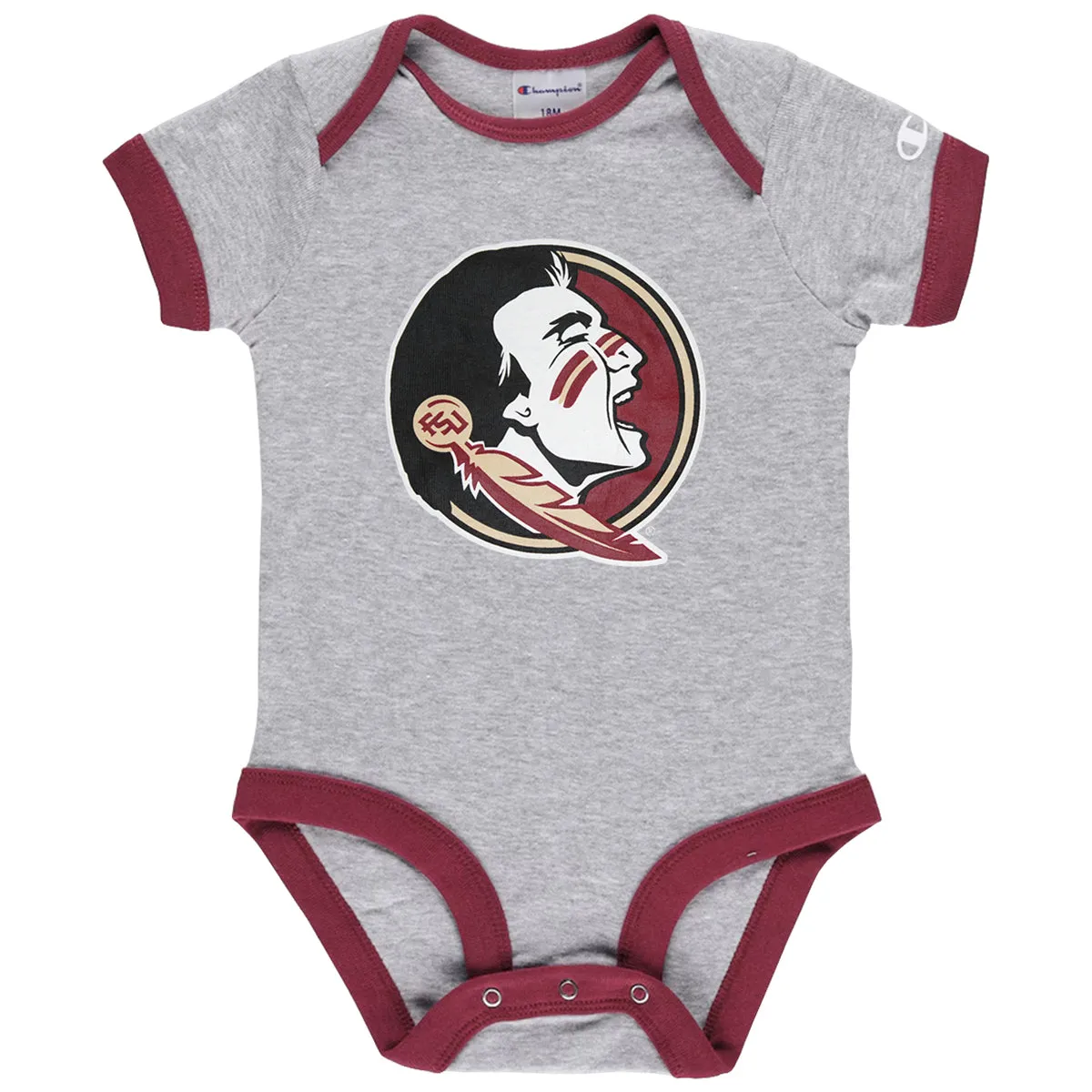 Champion Infant Florida State 3pk Onesies - Garnet/Grey/White