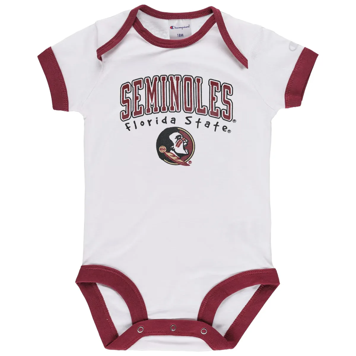 Champion Infant Florida State 3pk Onesies - Garnet/Grey/White