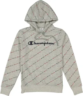 Champion - Legacy Hoodie W Allover-Print 113208 grey