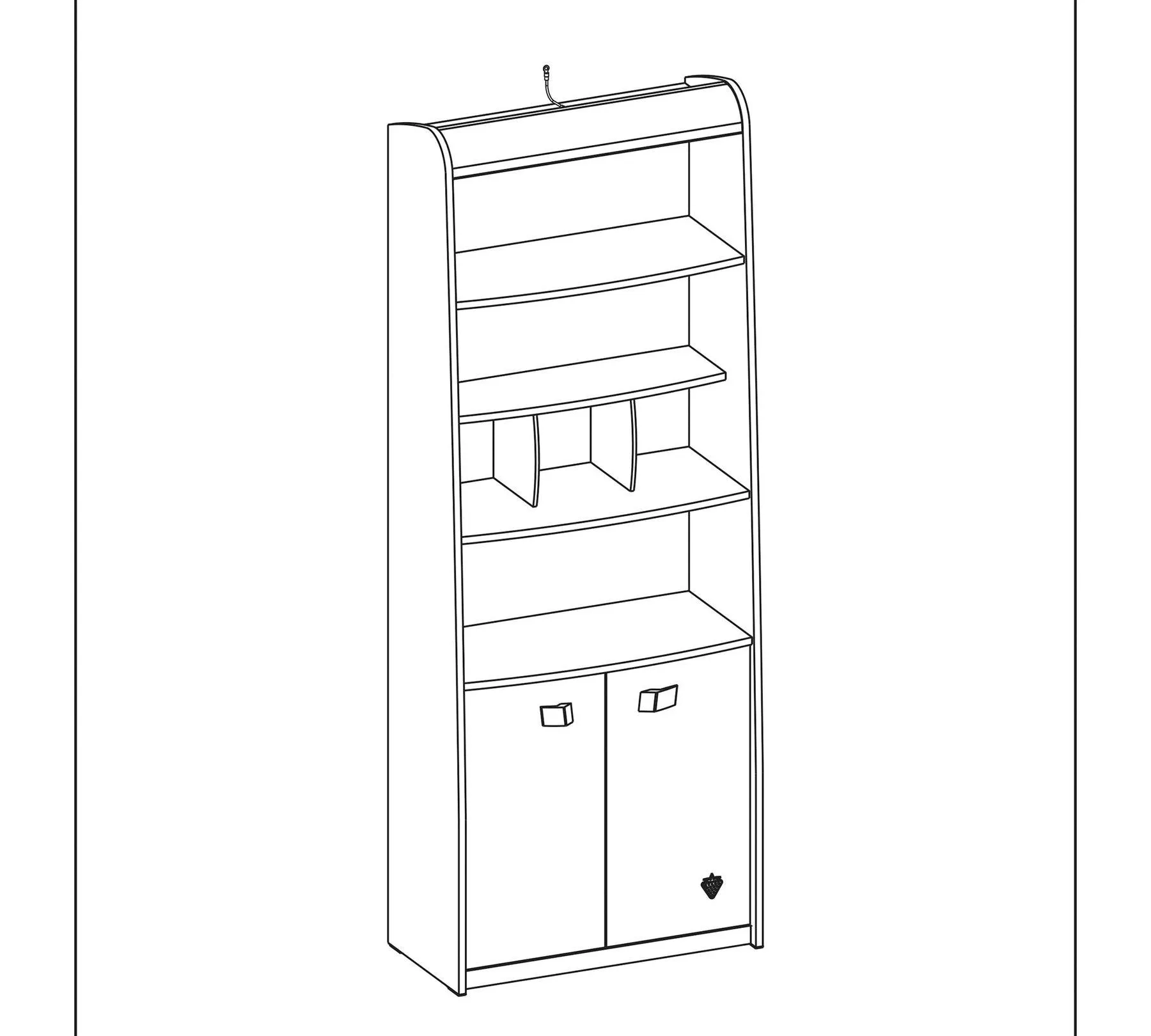 Cilek Champion Racer Bookcase