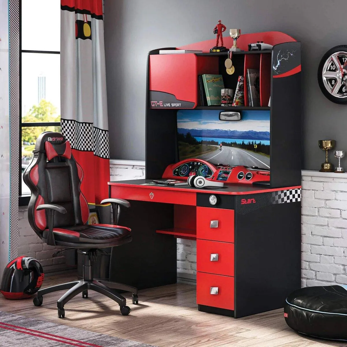 Cilek Champion Racer Concept Desk With Unit