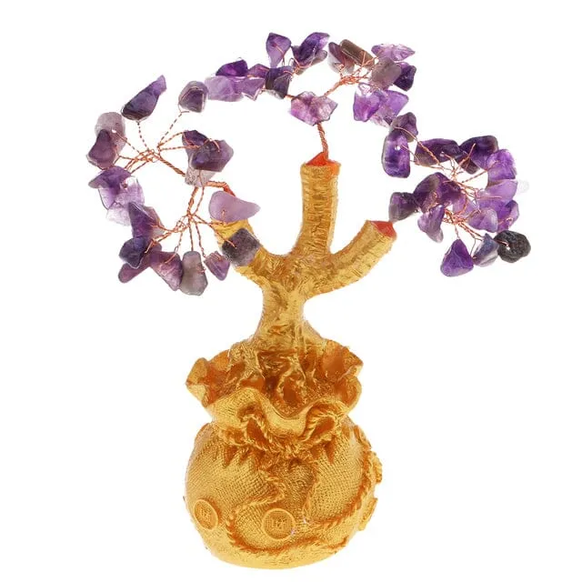 Citrine Bonsai Money Lucky Tree