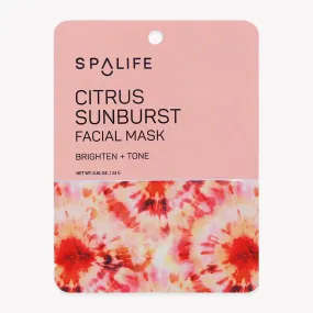 Citrus Sunburst Face Mask