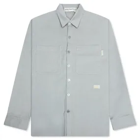 Corduroy Studio Work Shirt - Jasper Grey