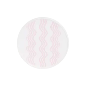 Coterie Studio Wave Pink Plate