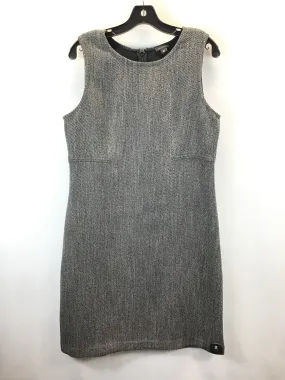 Dress Work By Ann Taylor In White Black, Size: 12tall