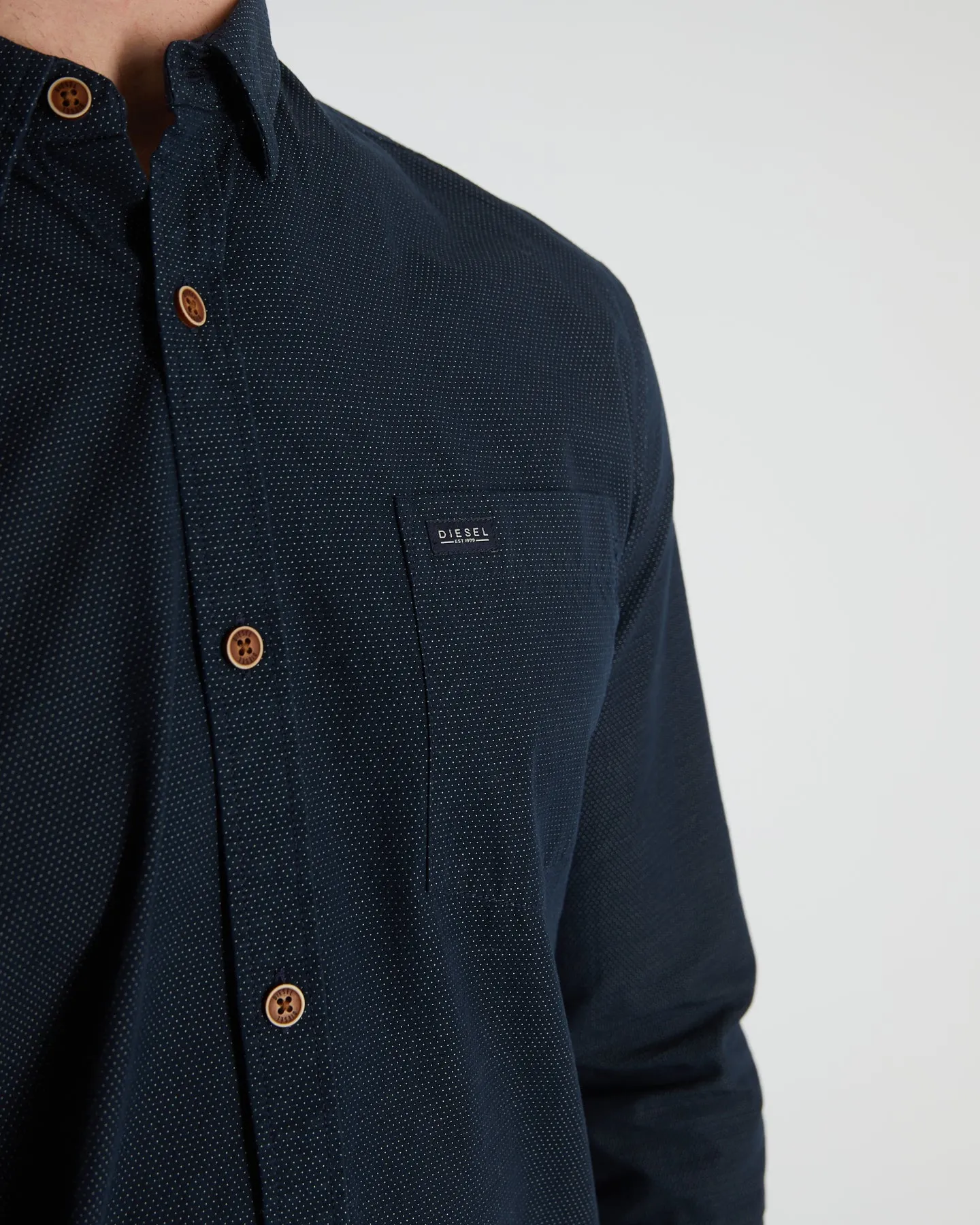 Drummer L/S Shirt North Navy