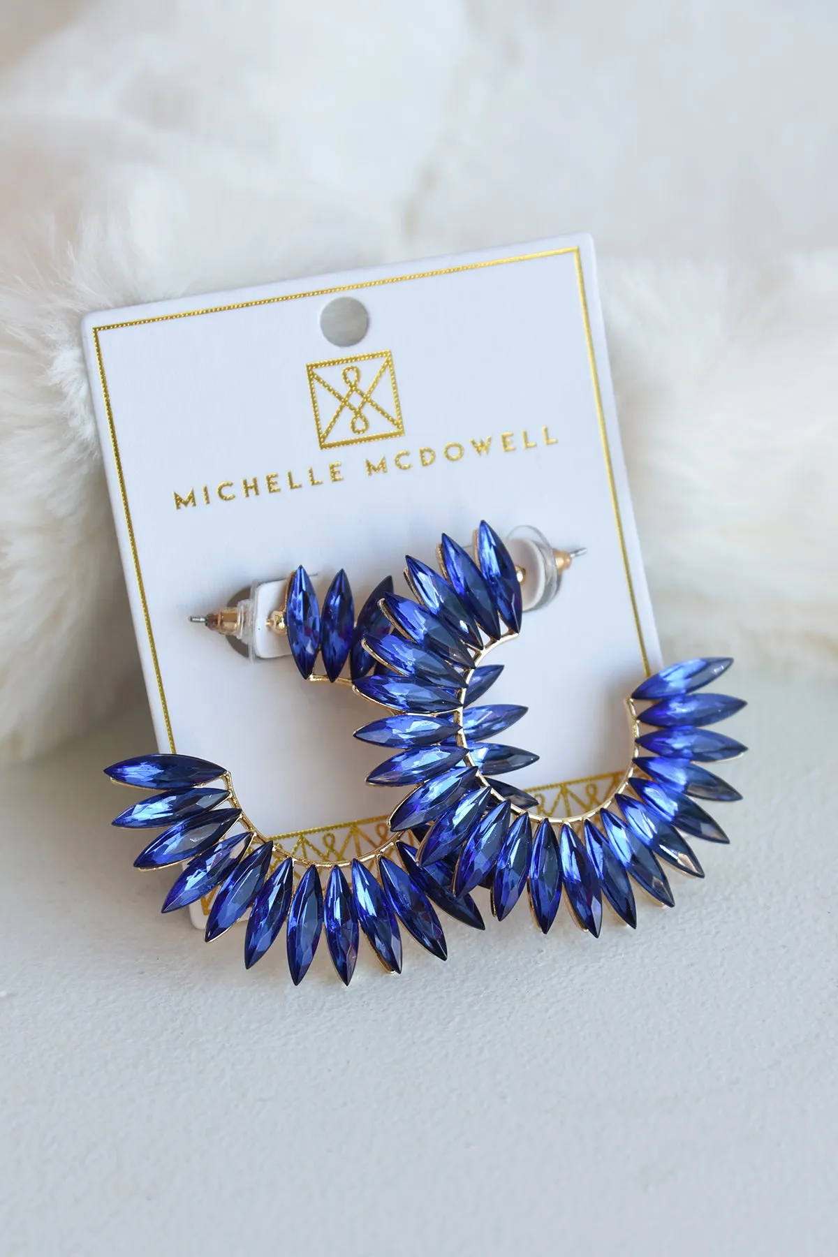 EILEEN EARRINGS -BLUE