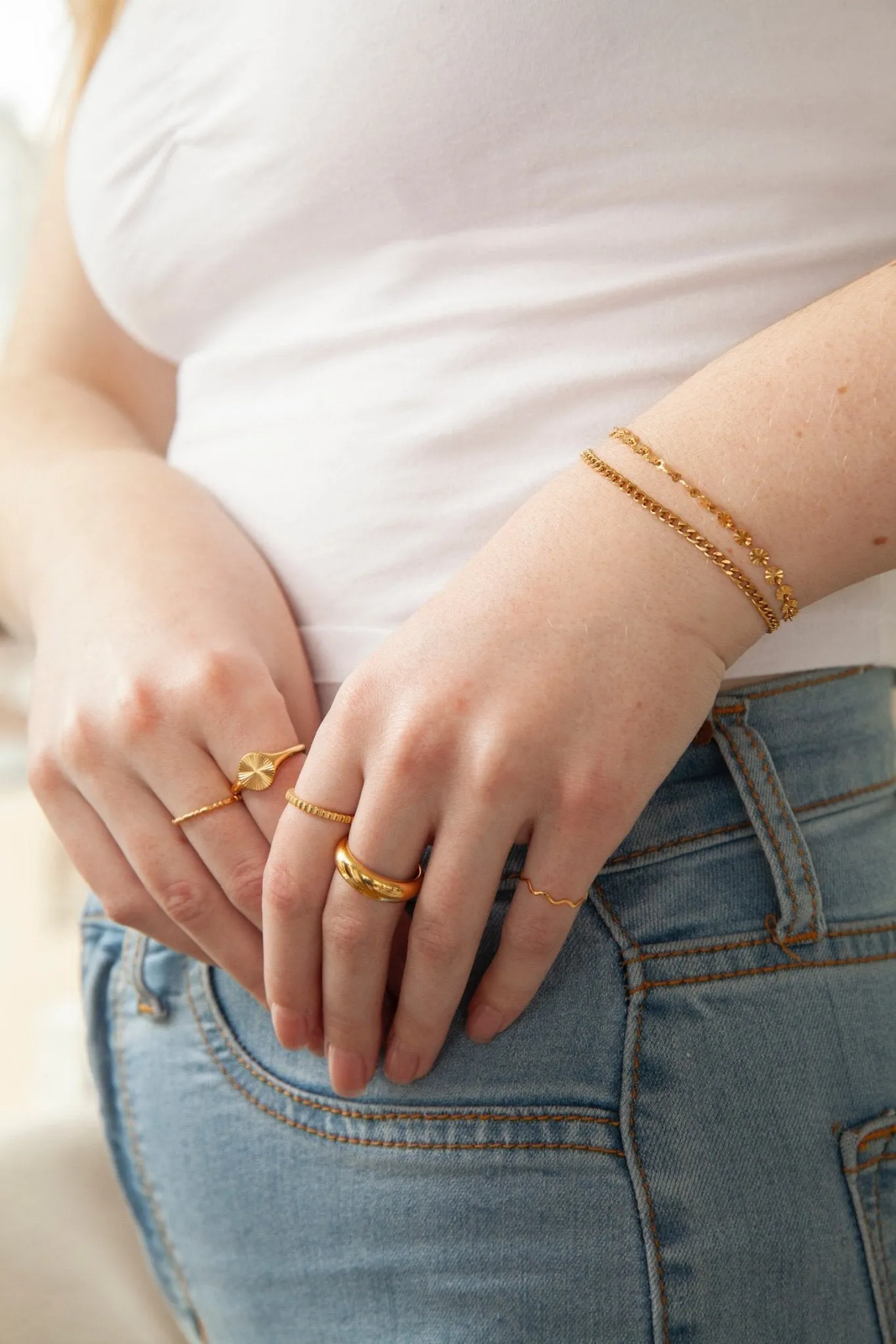 Eileen Ring in Gold