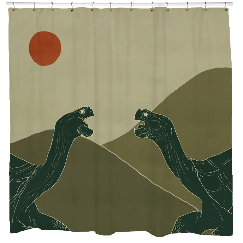 Face Off Shower Curtain