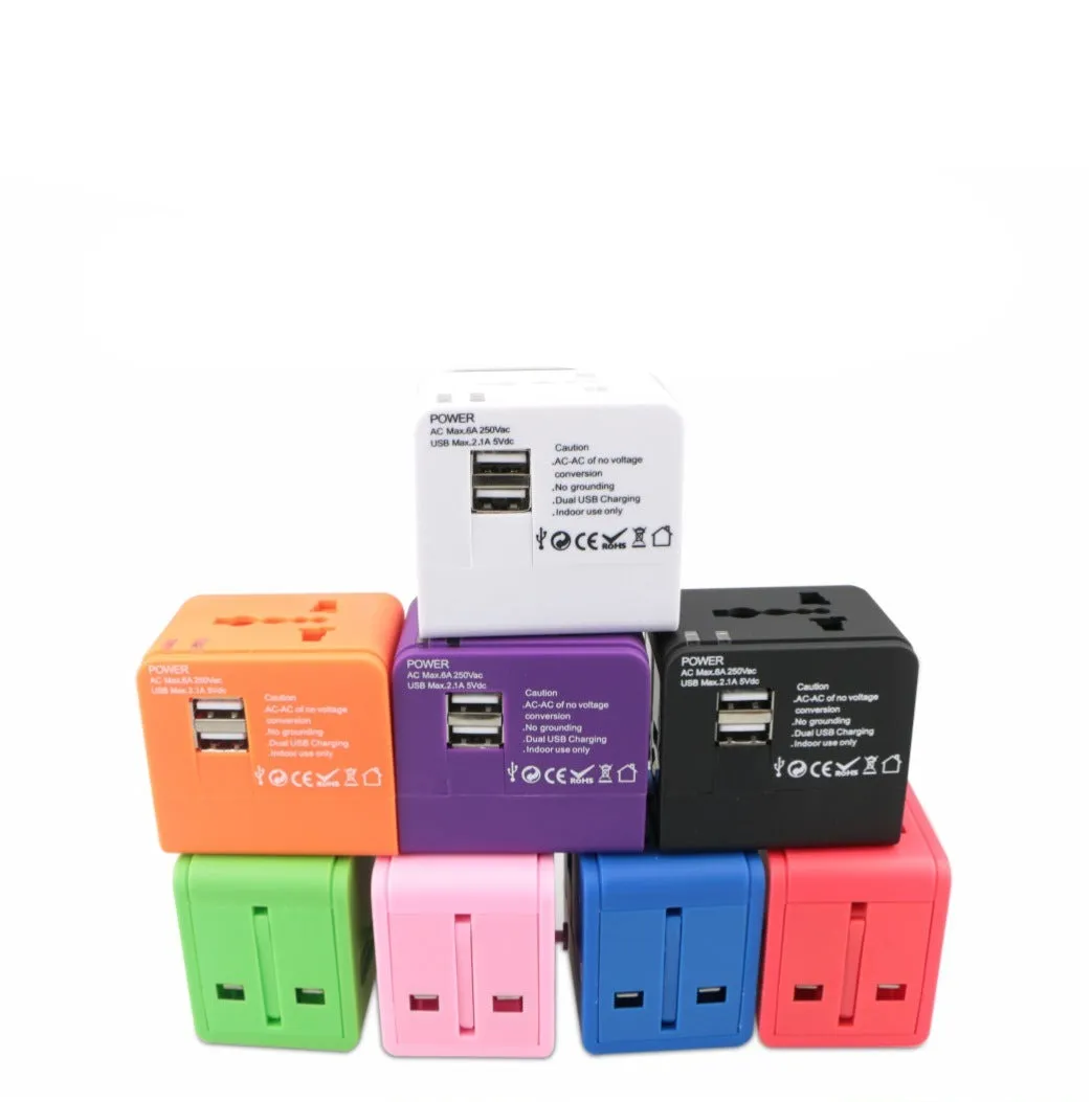 Factory direct plug with USB travel adapter