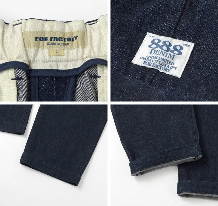 FOB FACTORY / F0508 denim track pants