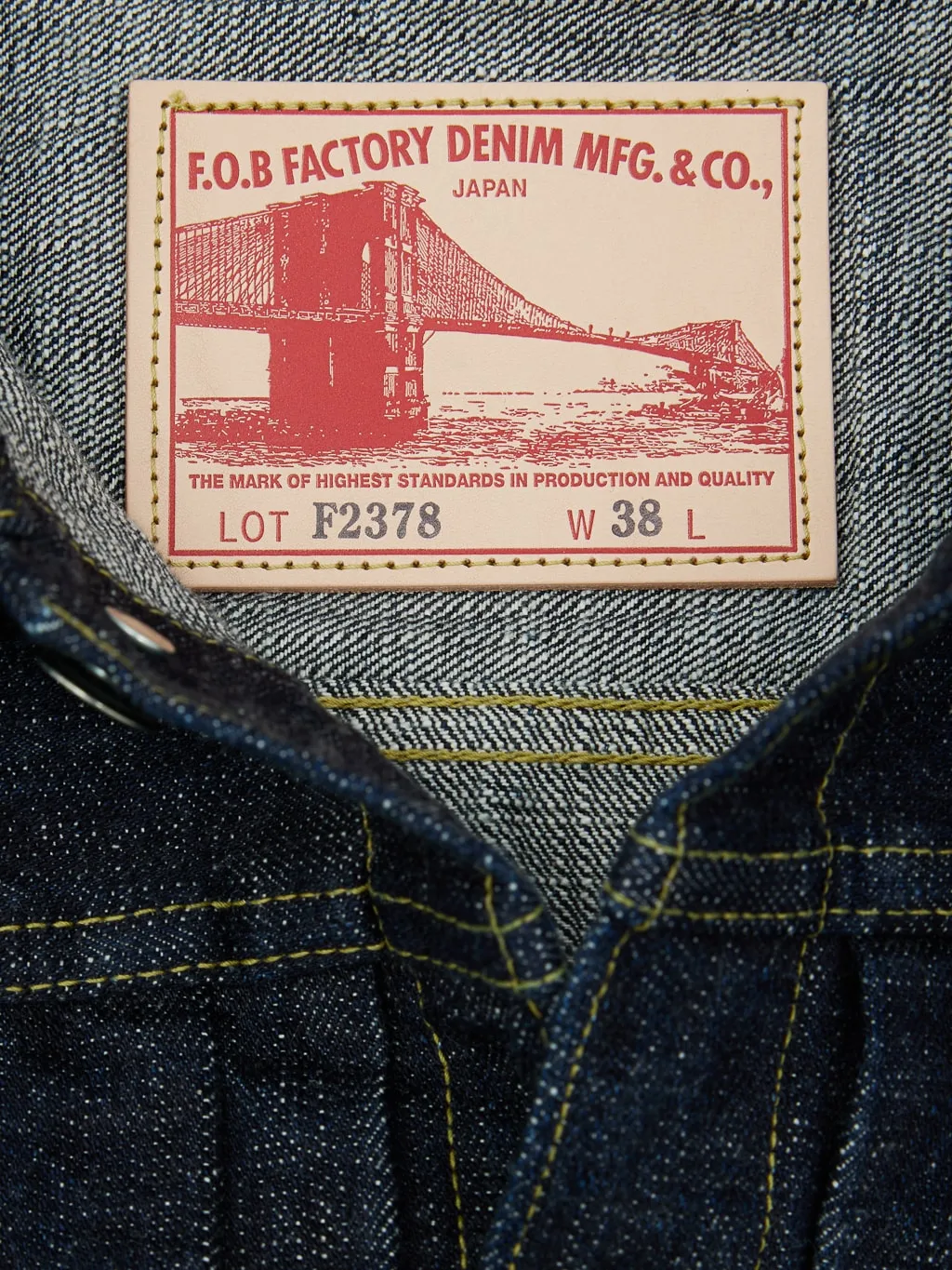 FOB Factory F2378 G3 Type II Denim Jacket