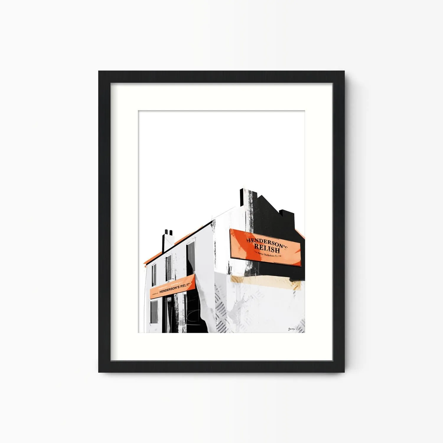 Henderson's Relish Factory Sheffield Print