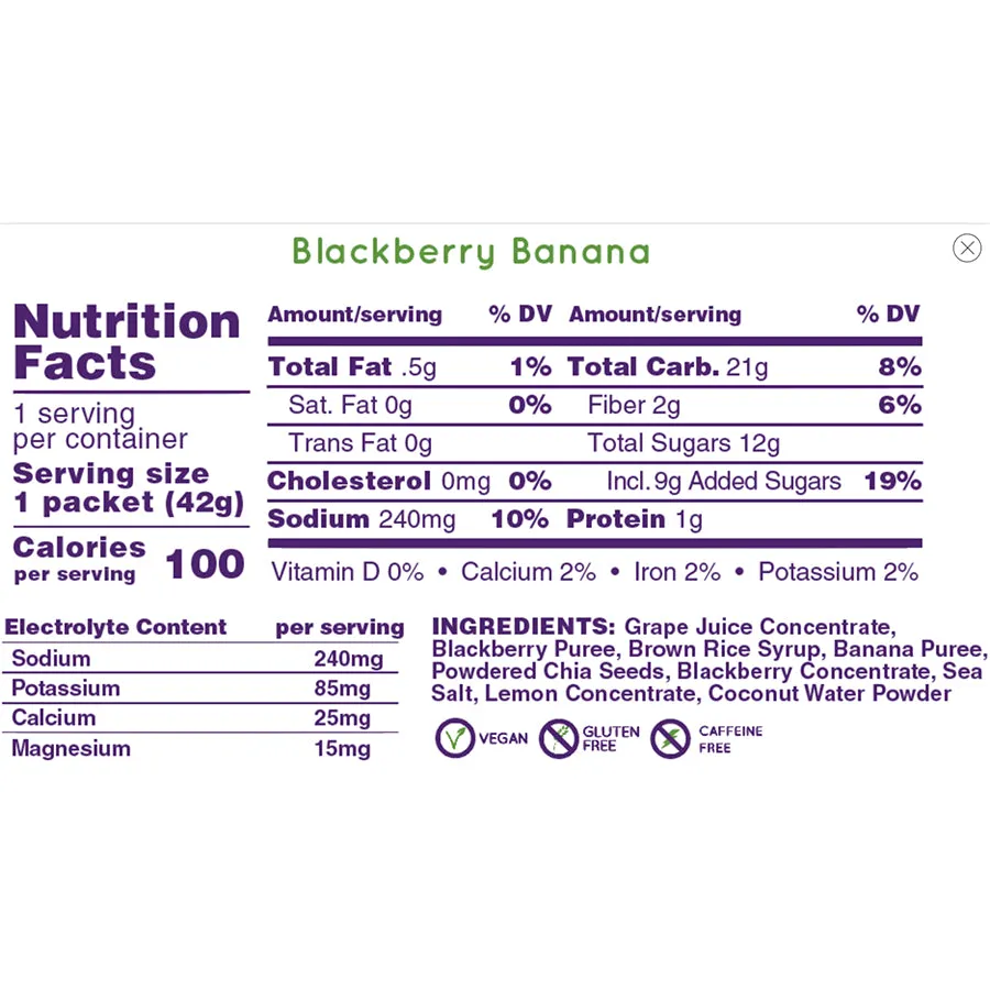 HUMAGEL PLUS BLACKBERRY BANANA