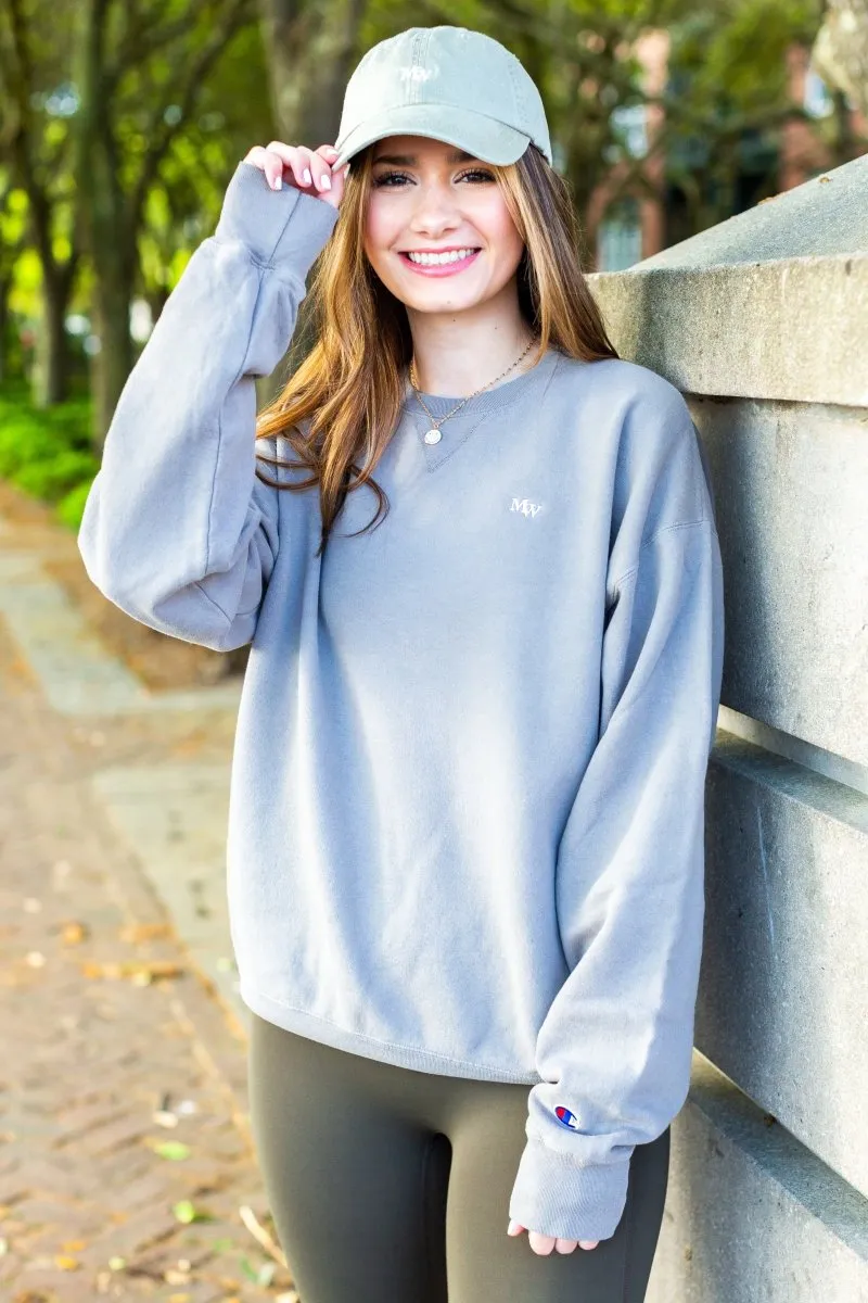 Initialed Vintage Champion Crewneck Sweatshirt