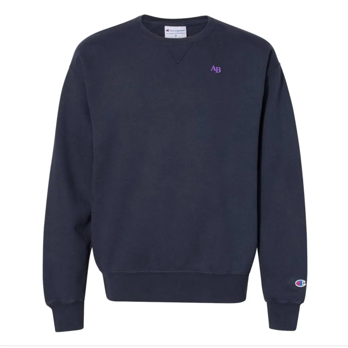 Initialed Vintage Champion Crewneck Sweatshirt