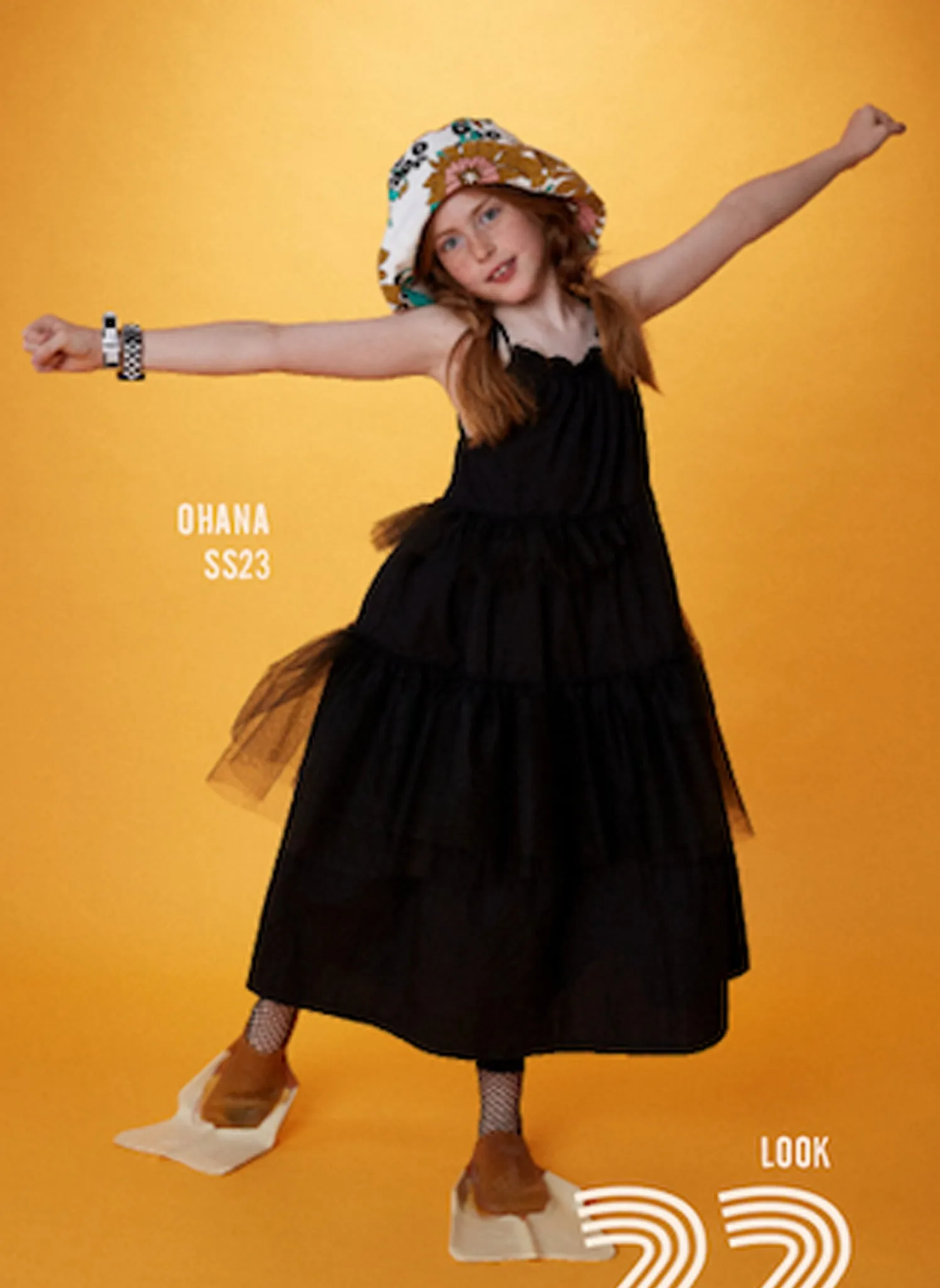 Little Creative Factory Honolulu Sun Dress with Stylish Details