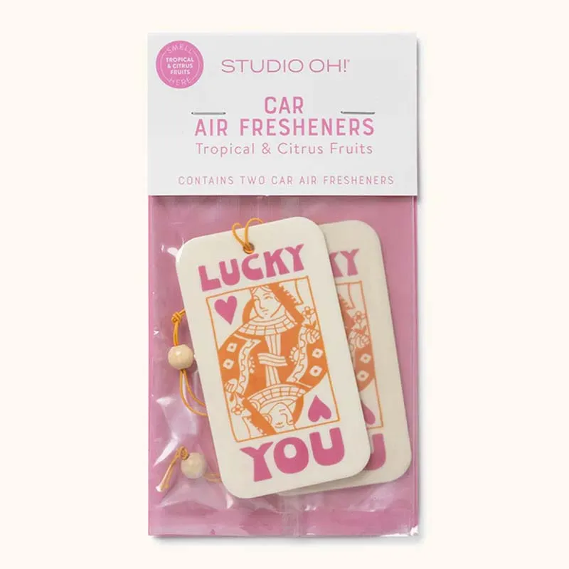 Lucky Card Air Freshener