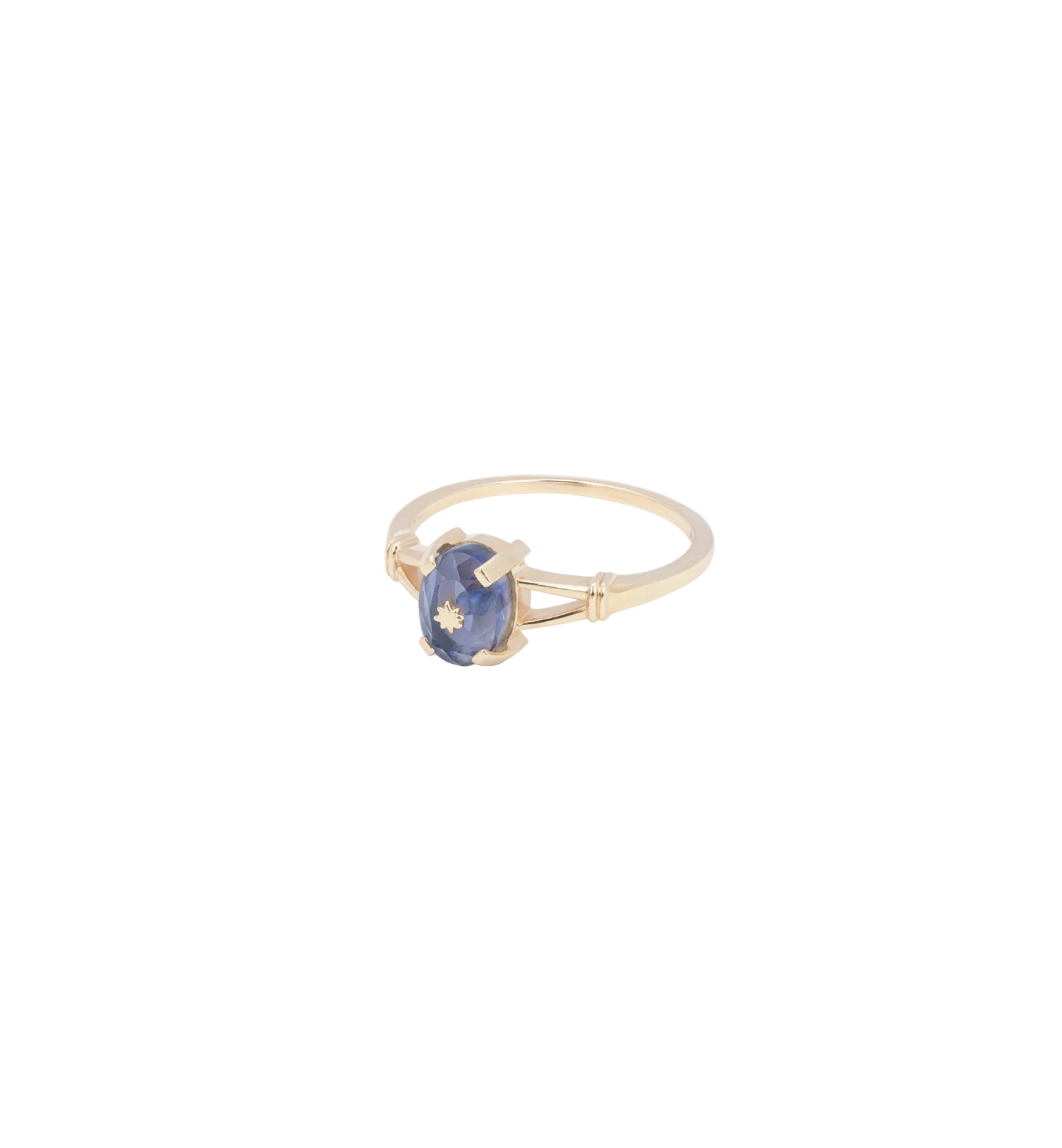 Lucky Fortune Star Ring 14K