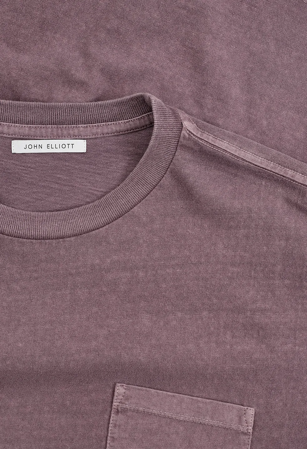 Lucky Pocket Tee / Plum