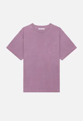 Lucky Pocket Tee / Plum