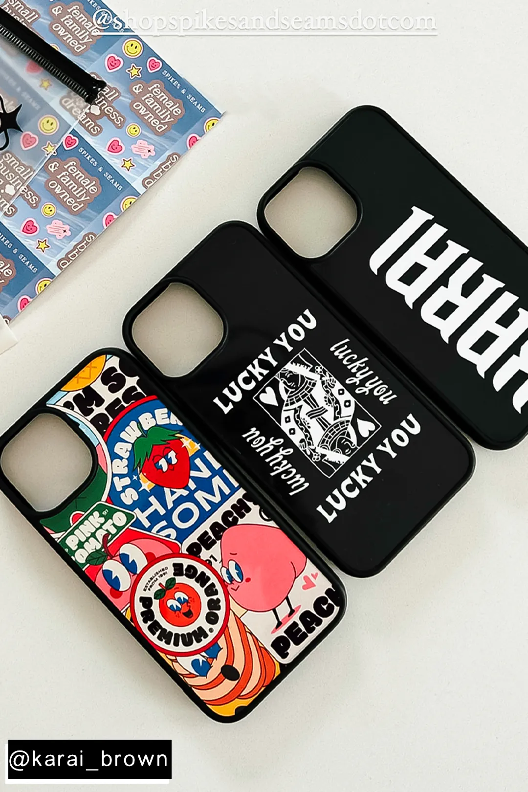 Lucky You iPhone case