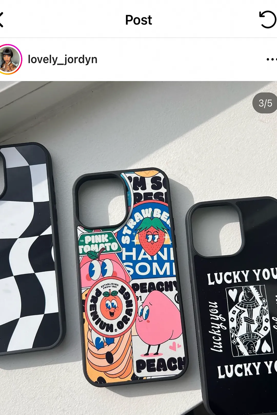 Lucky You iPhone case