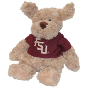 Mascot Factory Stacked FSU T-shirt 9" Plush Dog