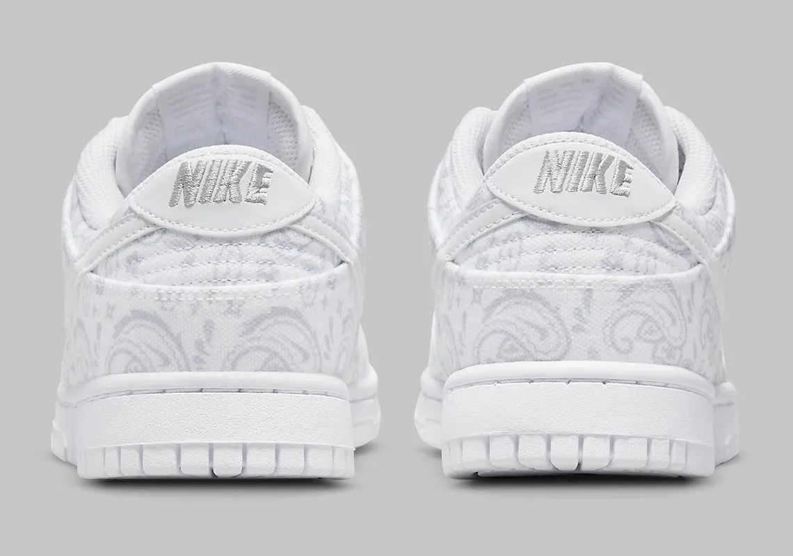 Nike Dunk Low White Paisley