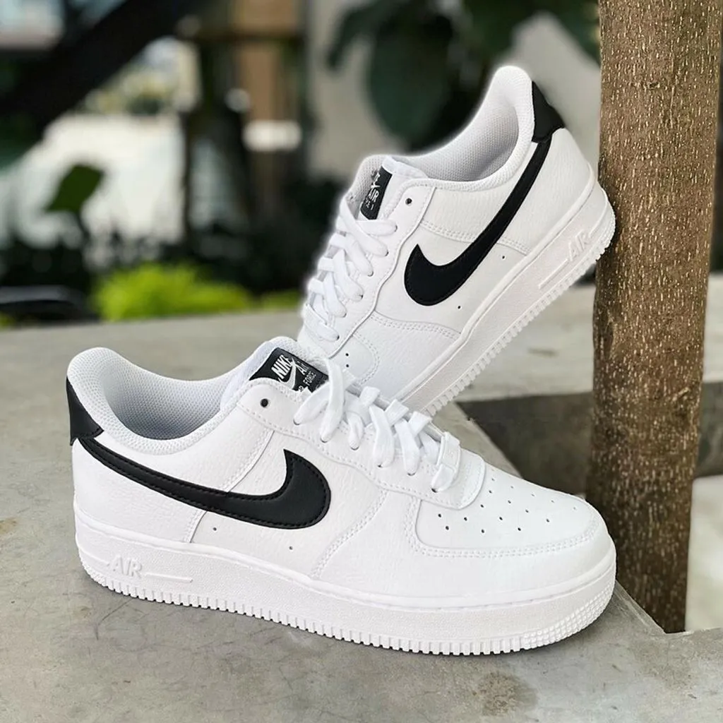 Nike Nike Women Air Force 1'07 Bianco Nero DD8959 103