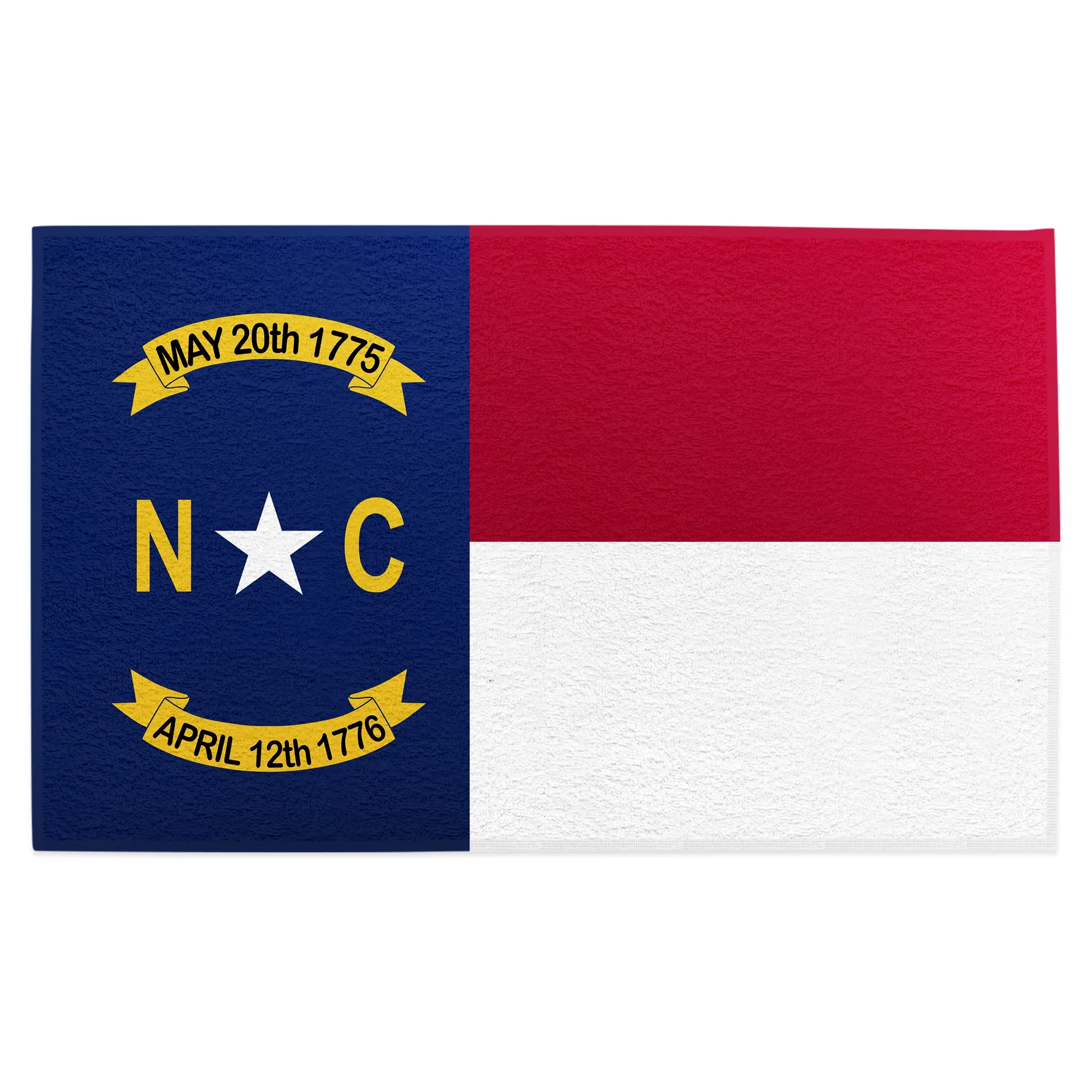 North Carolina Flag Golf Towel